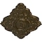 Ekena Millwork Ashford Ceiling Medallion, Hand-Painted Brass, 42 3/4"W x 28 7/8"H x 1"P CM42X28ASBRS - alternate 4